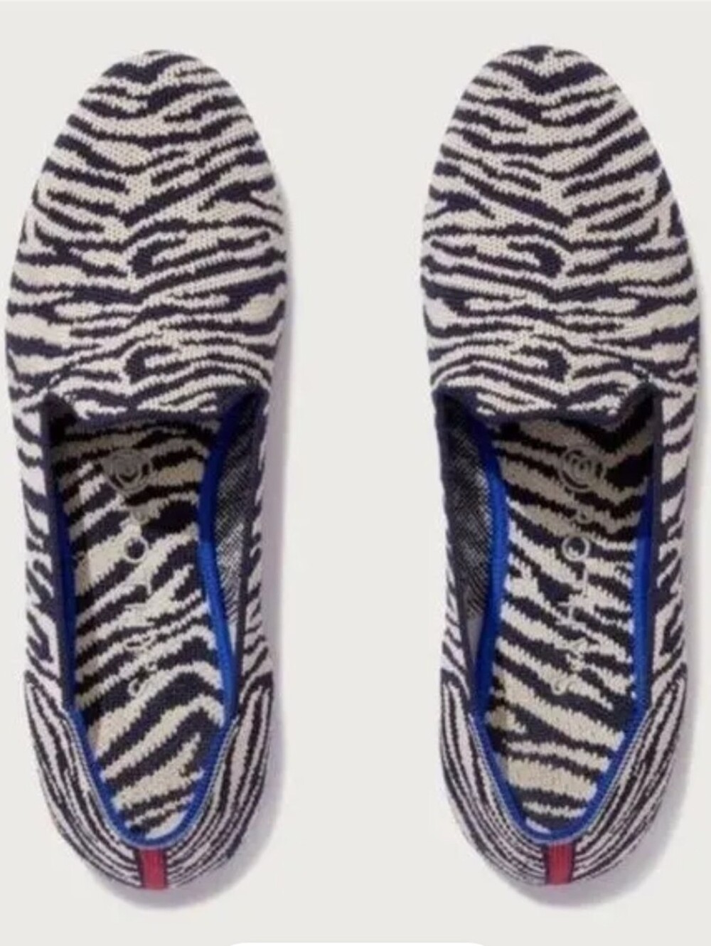 Rothy's Navy Zebra Size 10 New In Box